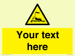 Custom Warning wind over tide conditions